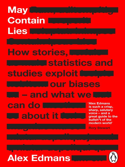 Title details for May Contain Lies by Alex Edmans - Wait list